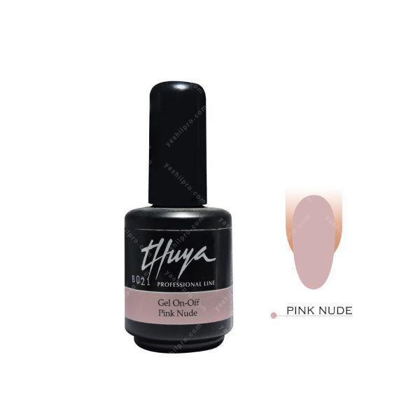 لاک ژل تویا مدل pink nude