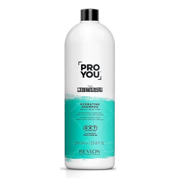 شامپو آبرسان مویسترایزر پرویو رولون revlon proyou moisturizer hydrating shampoo حجم 1000 میلی لیتر