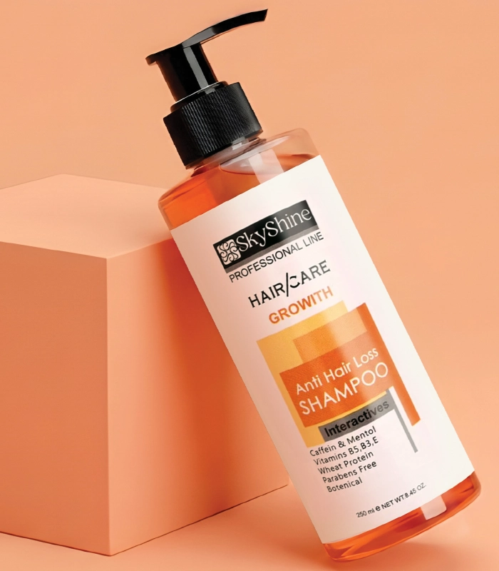 anti hair less shampoo slider banner mobile